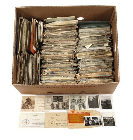 Importante collection de courrier militaire
Enviro