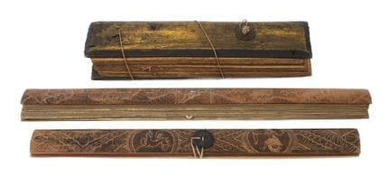 Three palm-leaf manuscripts
19th/20th century, col