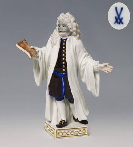 Meissen, « Advokato » tiré de la Commedia dell'art