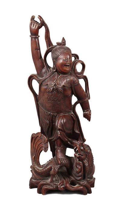 Figurative carving
Early 20th century, unsigned, d