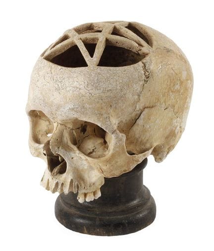 Baroque ‘Oath Skull’
probably 18th century, human 