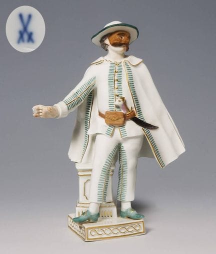 Meissen, « Brighella » de la Commedia dell'arte

M