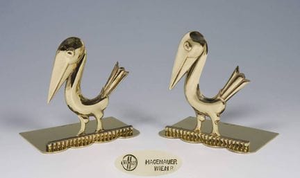 Ateliers Hagenauer, Vienne « Paire de serre-livres