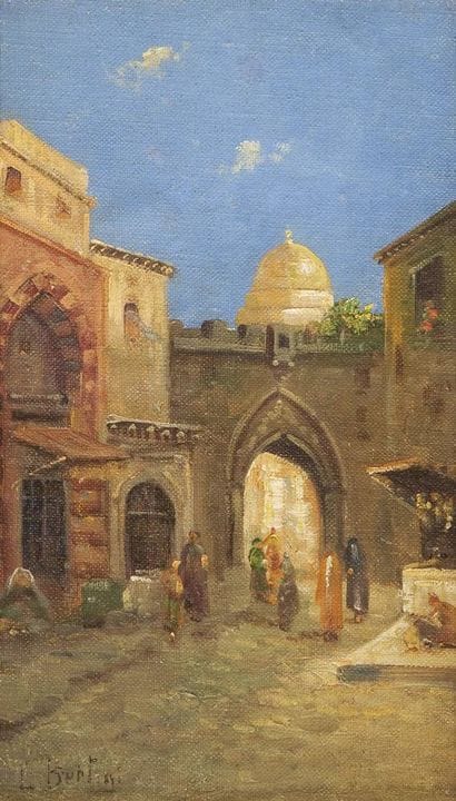 Kaufmann, Karl « Vue urbaine orientale »

1843 Neu