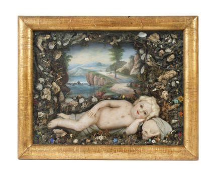 Monastic Work: Memento Mori 
19th century, unmarke