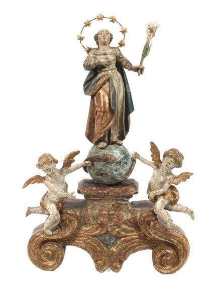 Marie Immaculée 
Tyrol, XVIIIe siècle, bois de feu