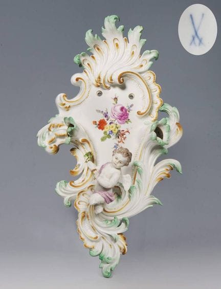 Meissen, applique murale avec des cupidons

Fabriq