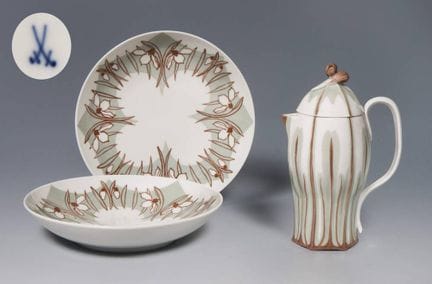 Meissen, 3 pièces de service Art nouveau

Fabriqué