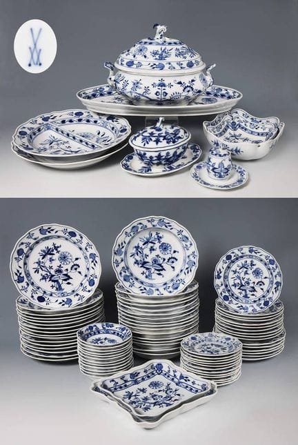 Meissen, service de table 82 pièces

Fabrication 1