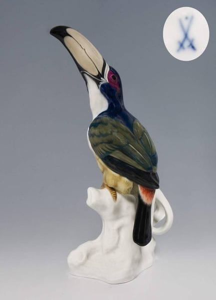 Meissen, figurine d'animal Art nouveau « Mangeur d