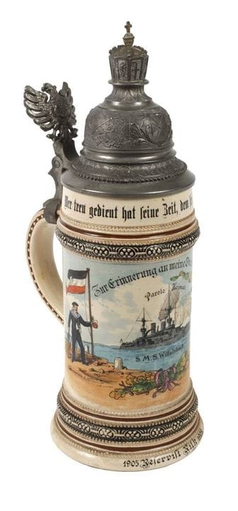 Chope de réserviste de la Marine, S.M.S. Wittelsba