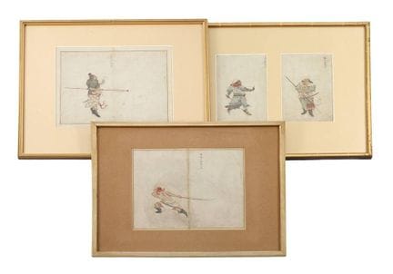 Collection of colour woodcuts
Late 19th century, i