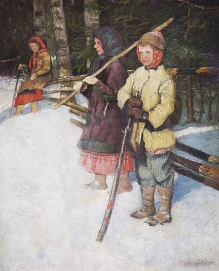 Peintre de genre des XIXe et XXe siècles « Enfants