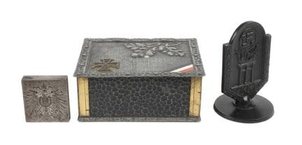 Lot d'objets militaires de la Première Guerre mond