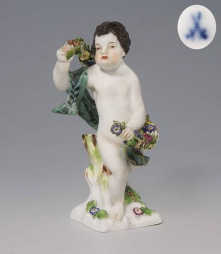 Meissen, petit Cupidon

Fabriqué entre 1880 et 192