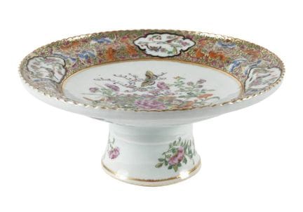 ‘Famille rose’ serving dish
circa 1900, unmarked, 