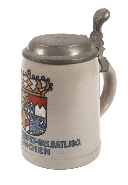 Chope de réserviste du bataillon de lance-mines de