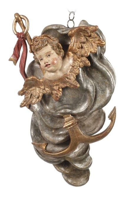 Figurative carving
19th century, carved hardwood, 