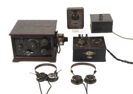 Collection of radio and broadcasting equipment
192