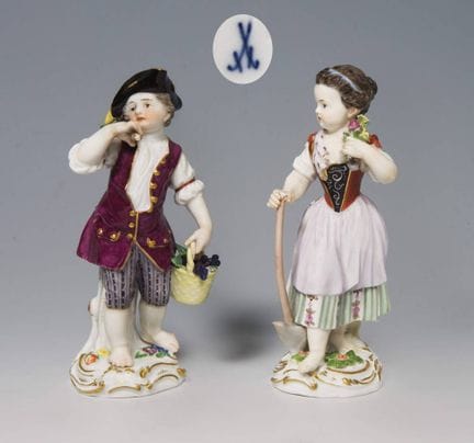Meissen, paire d'enfants de jardiniers

Fabricatio