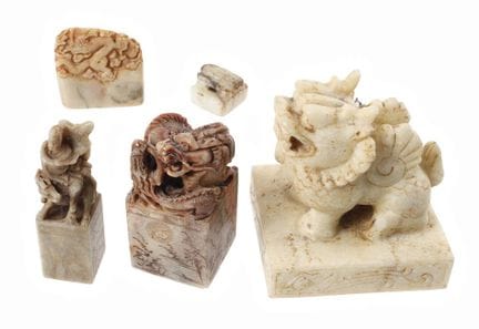 Collection of figurative seals
20th century, unmar
