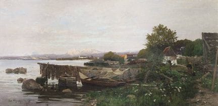 Schweitzer, Adolf « Les rives du Chiemsee »

1847 