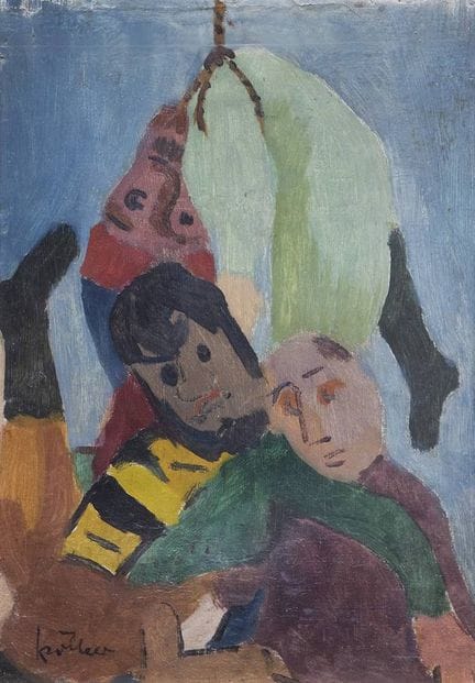 Völker, Karl « Kasperle avec des marionnettes de t