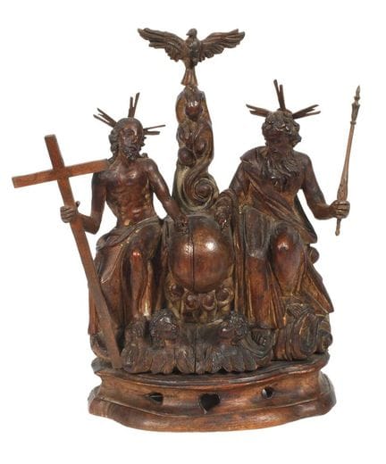 Groupe de la Trinité
XVIIIe siècle, bois dur sculp