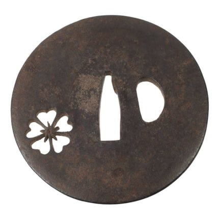 Tsuba 
Japan, probably late Edo period, c. 1800, u