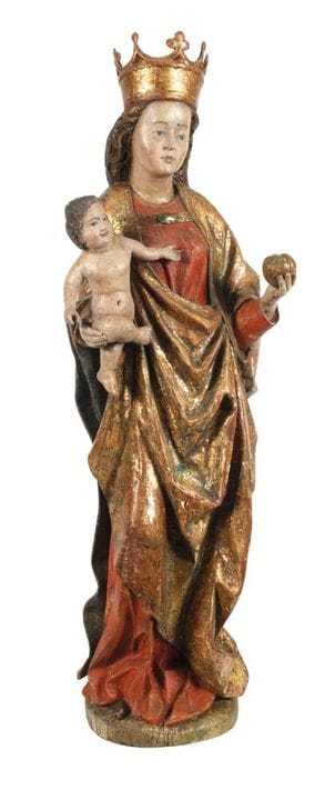 Vierge à l'Enfant de style gothique tardif
vers 15