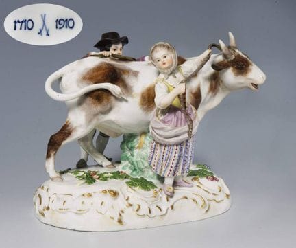 Meissen, « Enfants avec des bœufs »

Fabrication e
