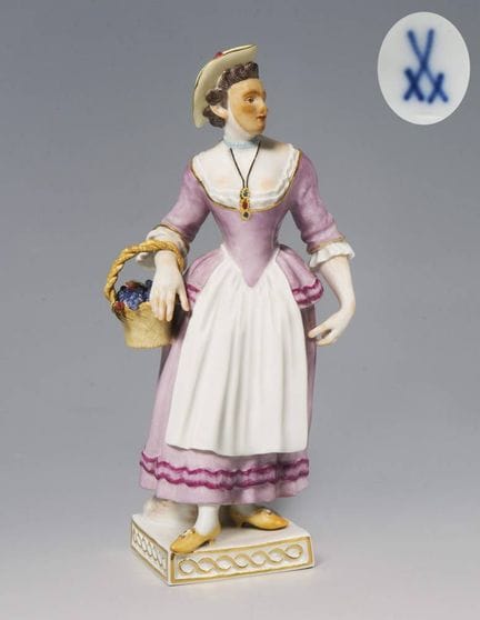 Meissen, « Ortolana » tirée de la Commedia dell'ar
