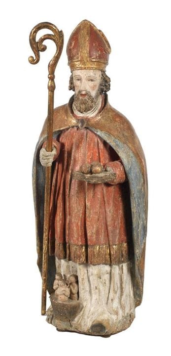 Saint Nicolas
probablement XVIIe siècle, bois de f