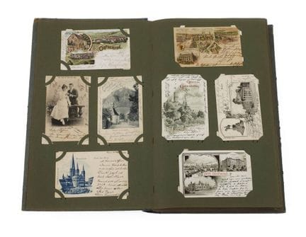 Album de cartes postales d'Allemagne
avant 1945, e