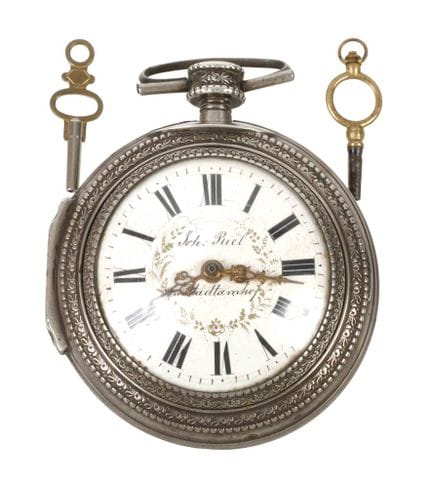 Rare montre de poche à fuseau de Ratisbonne
Début 