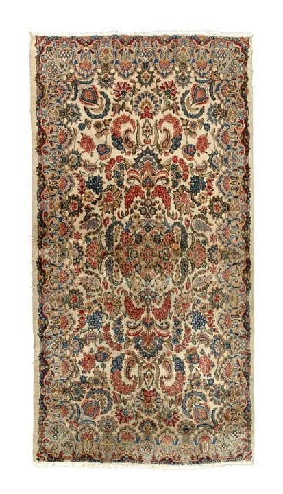 Kirman
1re moitié du XXe siècle, tapis de passage 