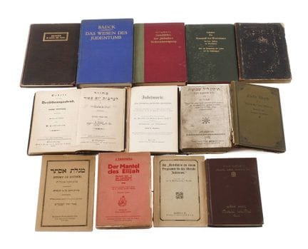 Raccolta di libri di tematica ebraica
13 volumi, t