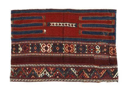 Fragment de kilim
vers 1900, modèle aux teintes so