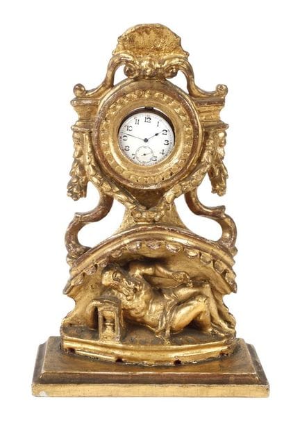 Soporte para relojes «Chronos»
Alemán, hacia 1780,