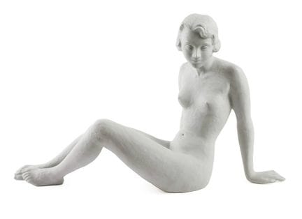 Rosenthal sitzender Mädchenakt
Entwurf Otto Koch u