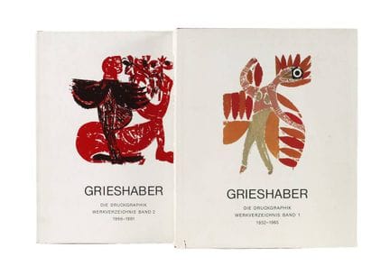 HAP Grieshaber, Catalogo ragionato delle opere gra