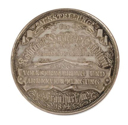 Médaille pour l'art de la boulangerie et de la pât