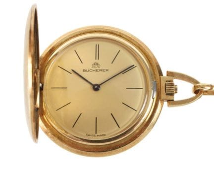 Montre de poche Bucherer en or
Suisse, années 1970