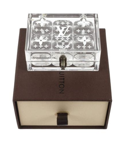 Set de dés Louis Vuitton
vers 2010, offert en cade
