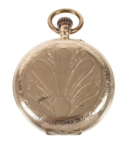 Savonnette en or
Suisse, vers 1870, boîtier en or 