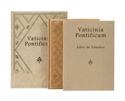 Vaticinia Pontificum 
Facsimile del manoscrittoA. 