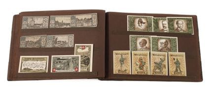 Lot de billets anciens
environ 110 pièces, princip