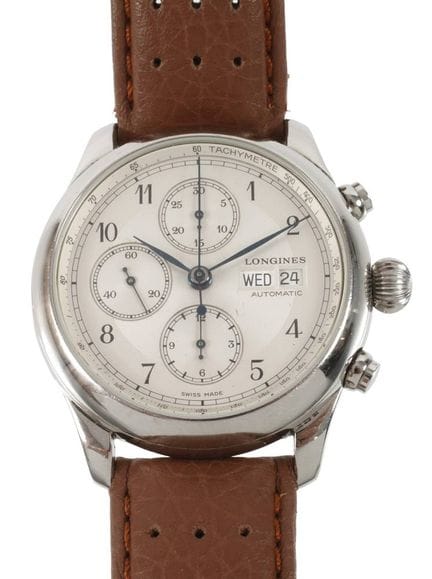 Chronographe Longines Weems
Suisse, années 1990, é