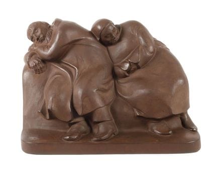 Meissen "Vagabunden, schlafend"
Entwurf Ernst Barl