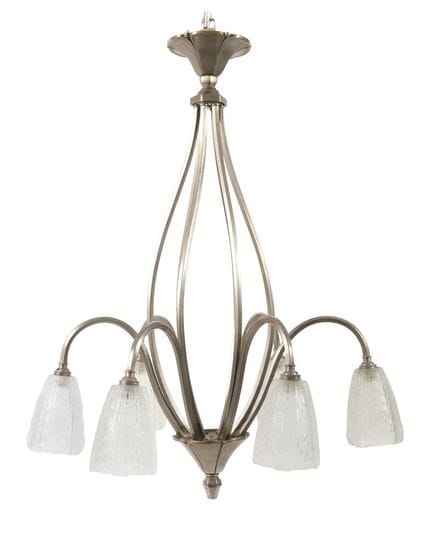 Deckenleuchter Art déco
Frankreich, um 1925, schla